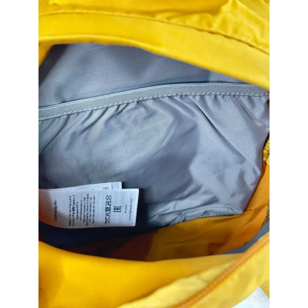 FJALLRAVEN Vardag Mini 6.5L Backpack Acorn Yellow